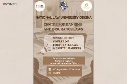 NLUO CBIL Course on Corporate Law and Capital Markets