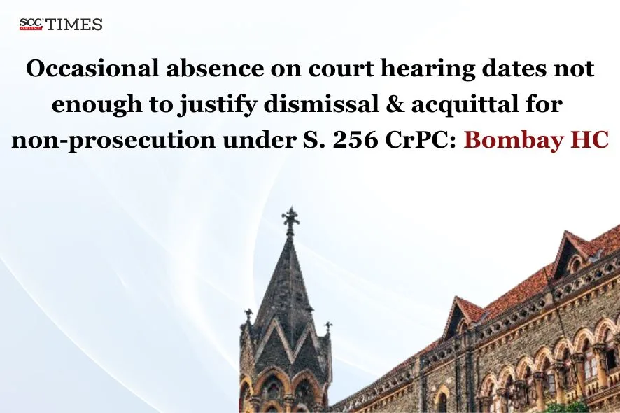 Occasional absence on court hearing dates