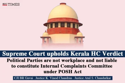 Political Parties not workplace