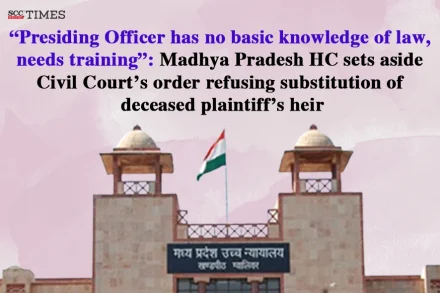 Presiding Officer has no knowledge of law