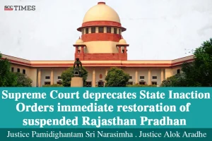Reinstatement of Rajasthan Pradhan