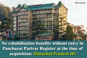 Resettlement claim Panchayat Parivar Register