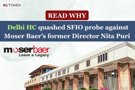 SFIO probe against Moser Baer's former Director Nita Puri