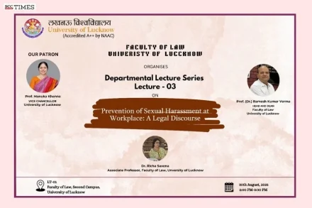 Special Lecture on Prevention of Sexual Harassment at Workplace