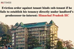 Sub-tenant bound by eviction order against tenant