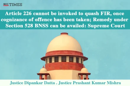 Using Article 226 to Quash FIR