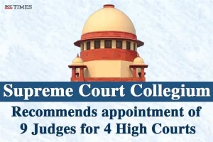 appointing 9 Judges in 4 HCs