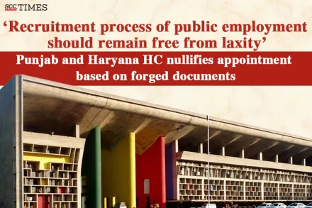 appointment secured by forged documents