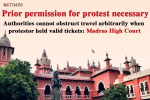 arbitrary travel obstruction of protestors