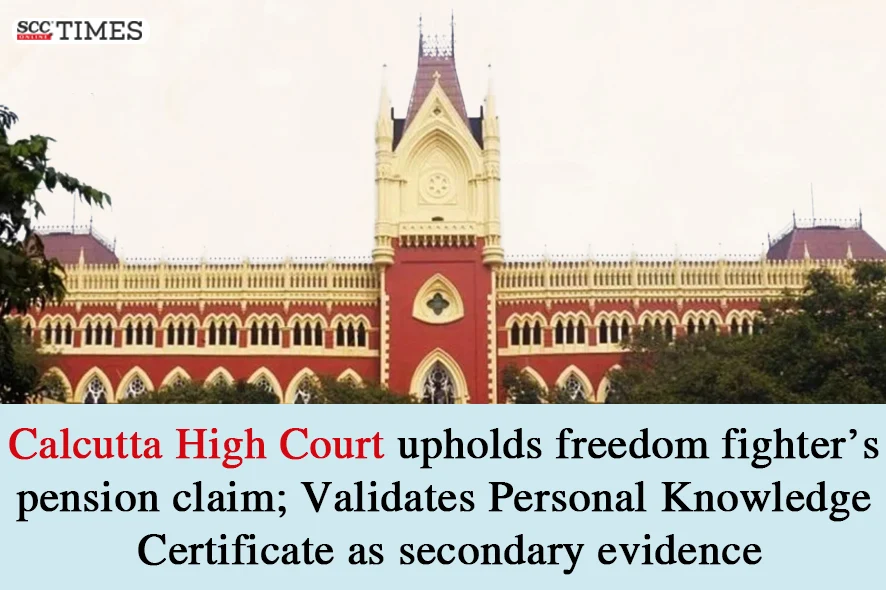 freedom fighter pension claim