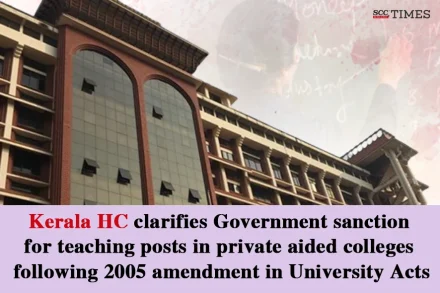 government sanction for aided college appointments