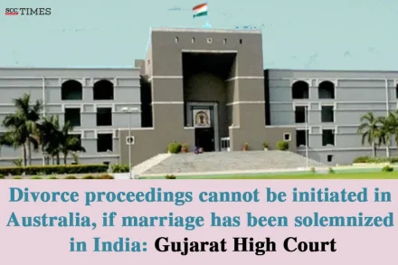 initiate divorce abroad if married in India