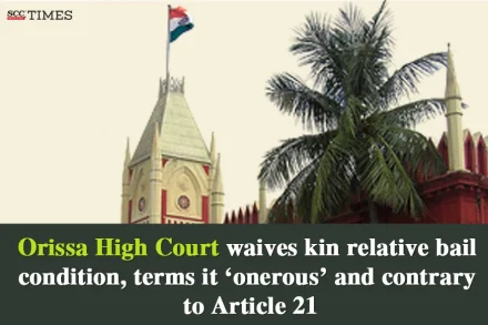 kin-relative bail surety condition