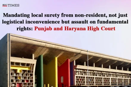 mandating local surety from non-resident