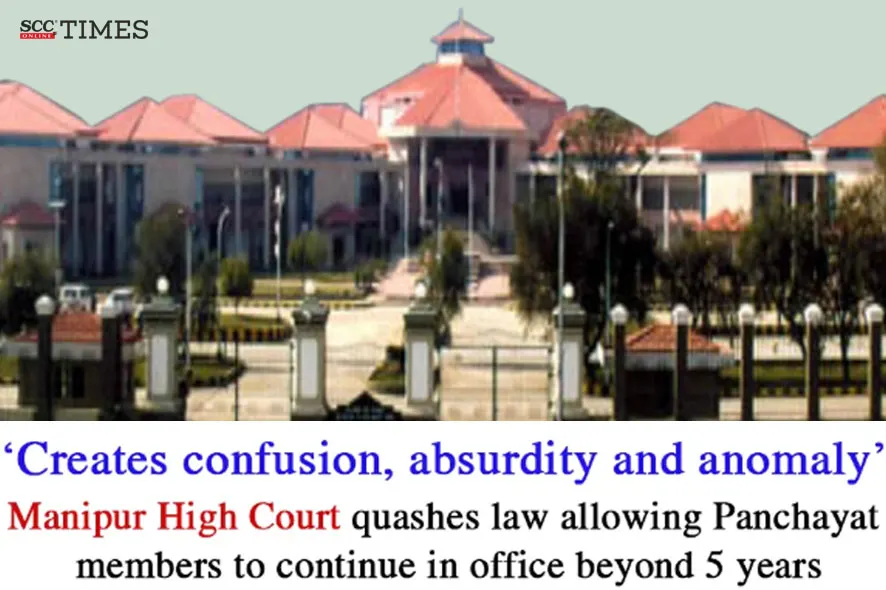 quashes law allowing Panchayat member term in office