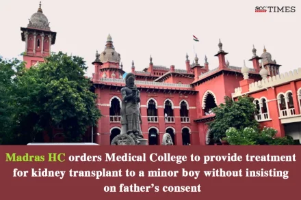 minor son kidney transplant without consent