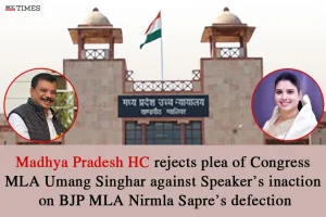 Congress MLA's plea against BJP MLA's defection