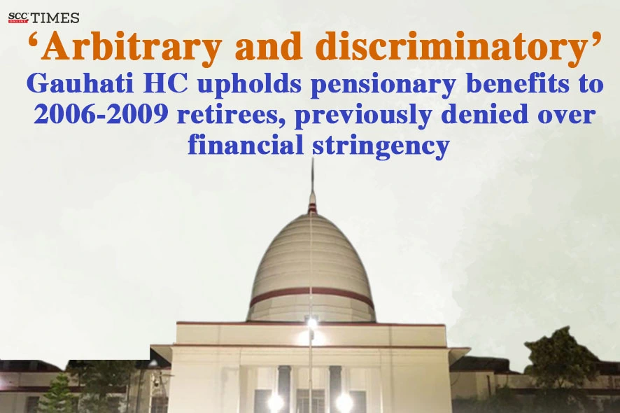 pension benefits to 2006-2009 retirees