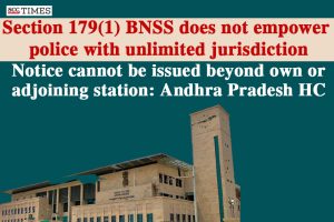 power of police to issue notice