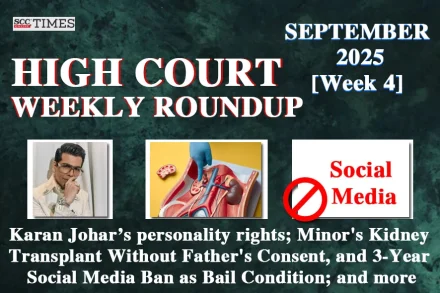 High Court cases from September 2025
