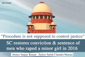 conviction of men who raped a minor