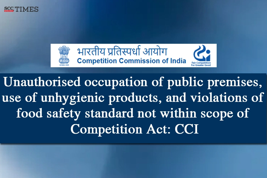 using unhygienic products not within competition act scope