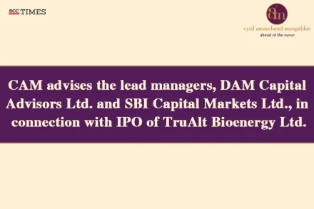 CAM advises on TruAlt Bioenergy IPO
