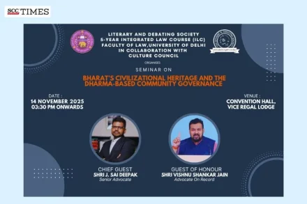 Dharma based Community Governance Seminar DU