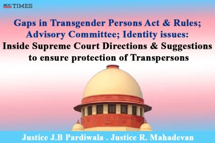 Directions to ensure protection of transgender persons
