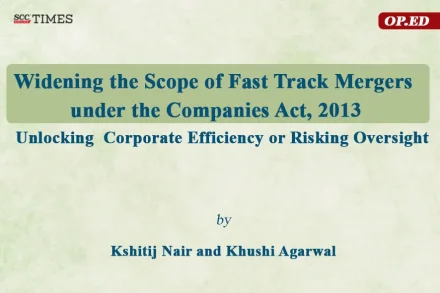 Fast Track Mergers