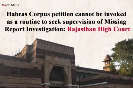 Habeas Corpus in Missing Person Investigation