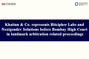 Khaitan & Co arbitration Bombay High Court