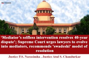 Mediator's Intervention resolves 40 year old case