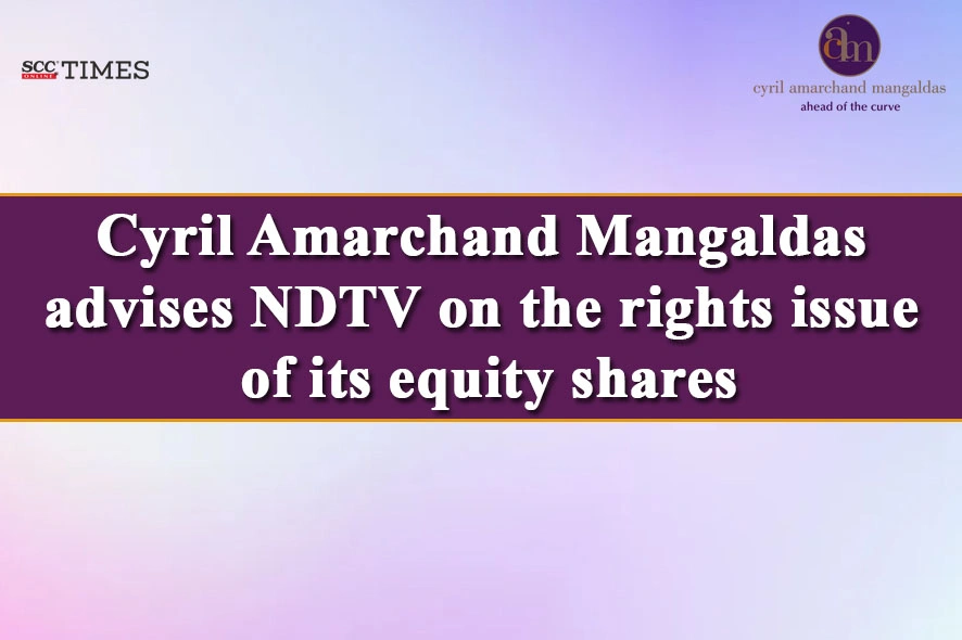 NDTV rights issue