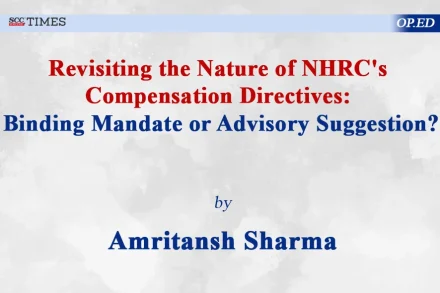 NHRC Compensation Directives