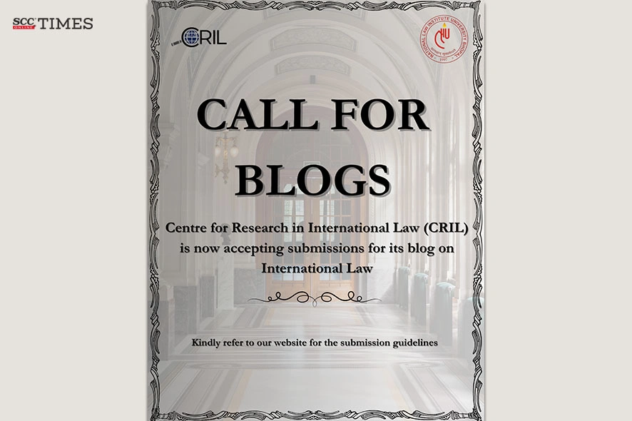 NLIU CRIL International Law Blog Call for Blogs