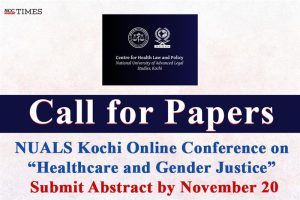 NUALS Kochi Call for Papers Healthcare and Gender Justice