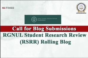 RGNUL Student Research Review Blog Submissions