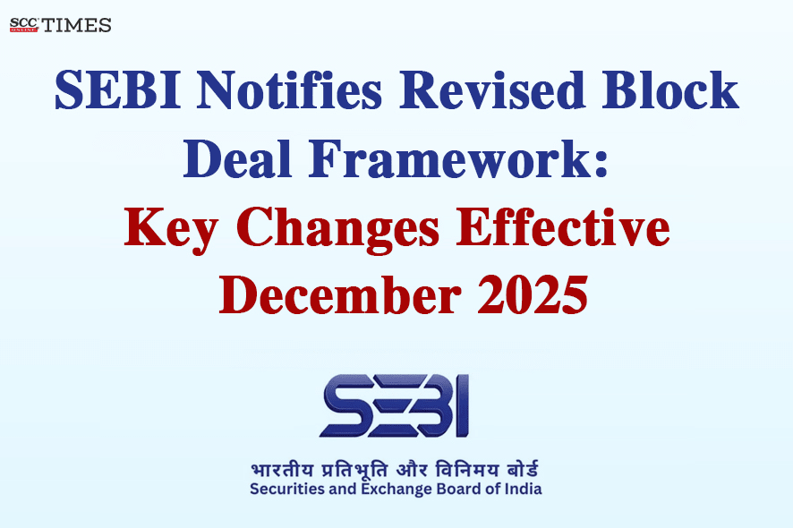 Revised Block Deal Framework