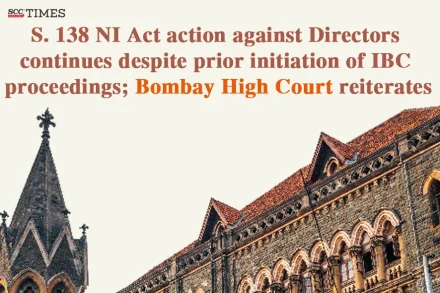 S. 138 NI Act action against directors