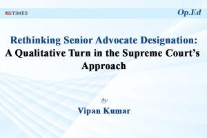 Senior Advocate Designation