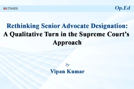 Senior Advocate Designation