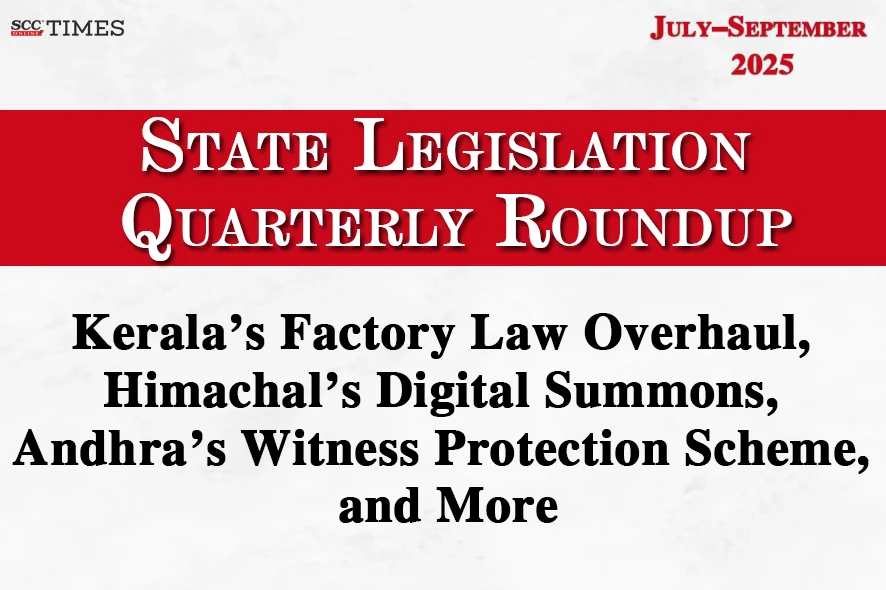 State Legislation Roundup
