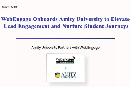 WebEngage Amity University Partnership