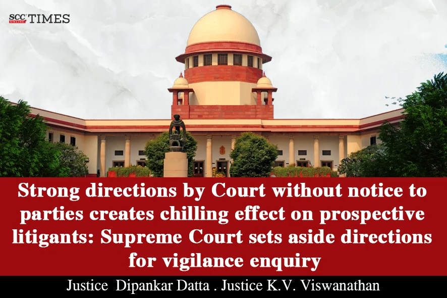 directions by Court without notice to parties