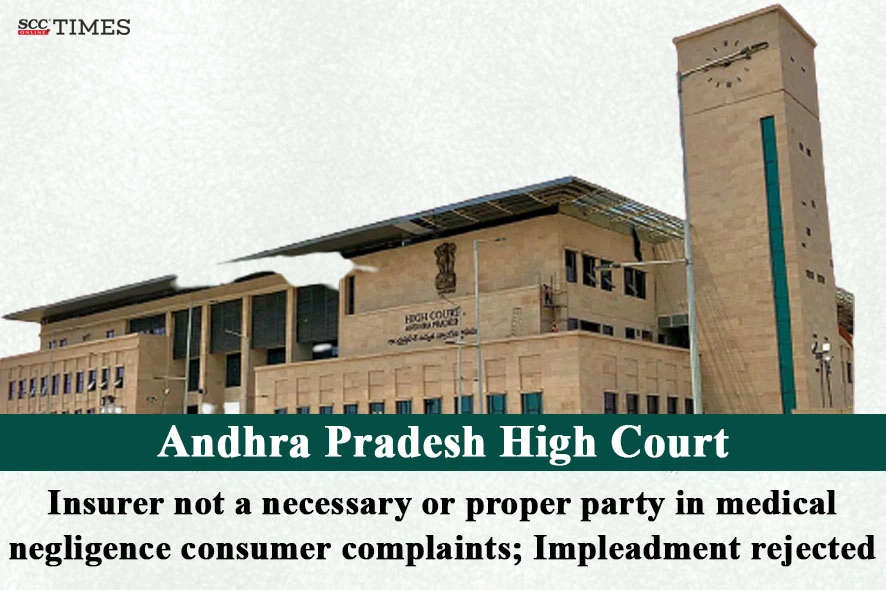 insurer not necessary party in medical negligence