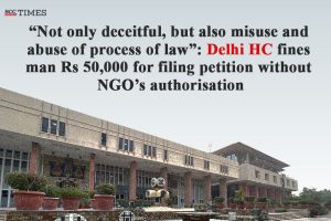 man filed petition in NGO's name unauthorized