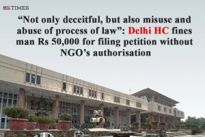 man filed petition in NGO's name unauthorized