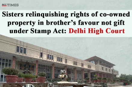 relinquishing property rights is not gift