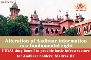 Aadhaar correction